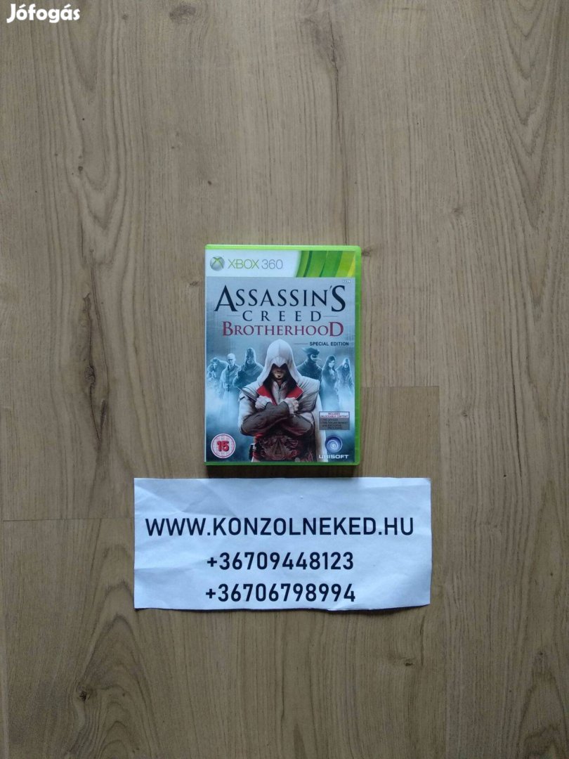 Eredeti Xbox 360 játék Assassin's Creed Brotherhood Xbox One Kompatibi