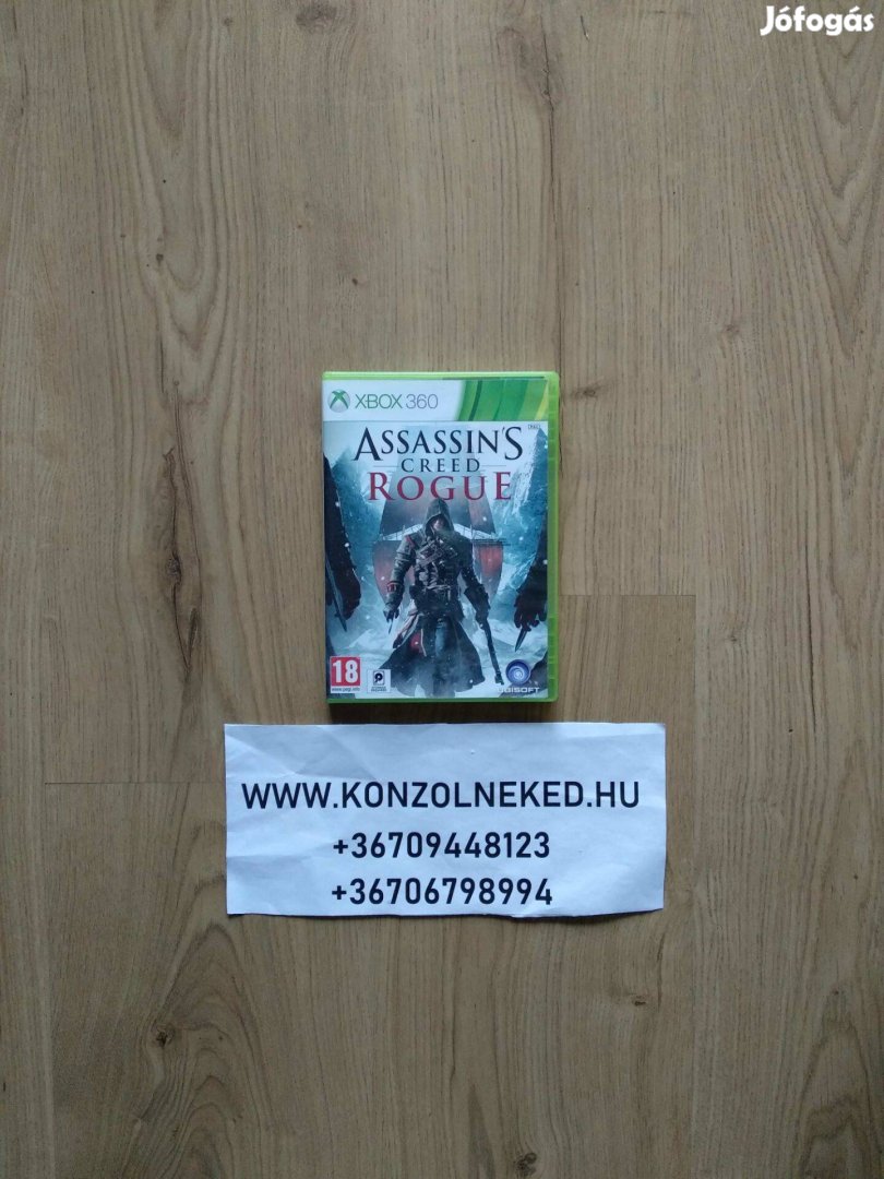Eredeti Xbox 360 játék Assassin's Creed Rogue Xbox One Kompatibilis