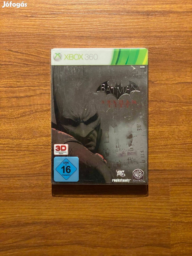 Eredeti Xbox 360 játék Batman Arkham City fémdobozos