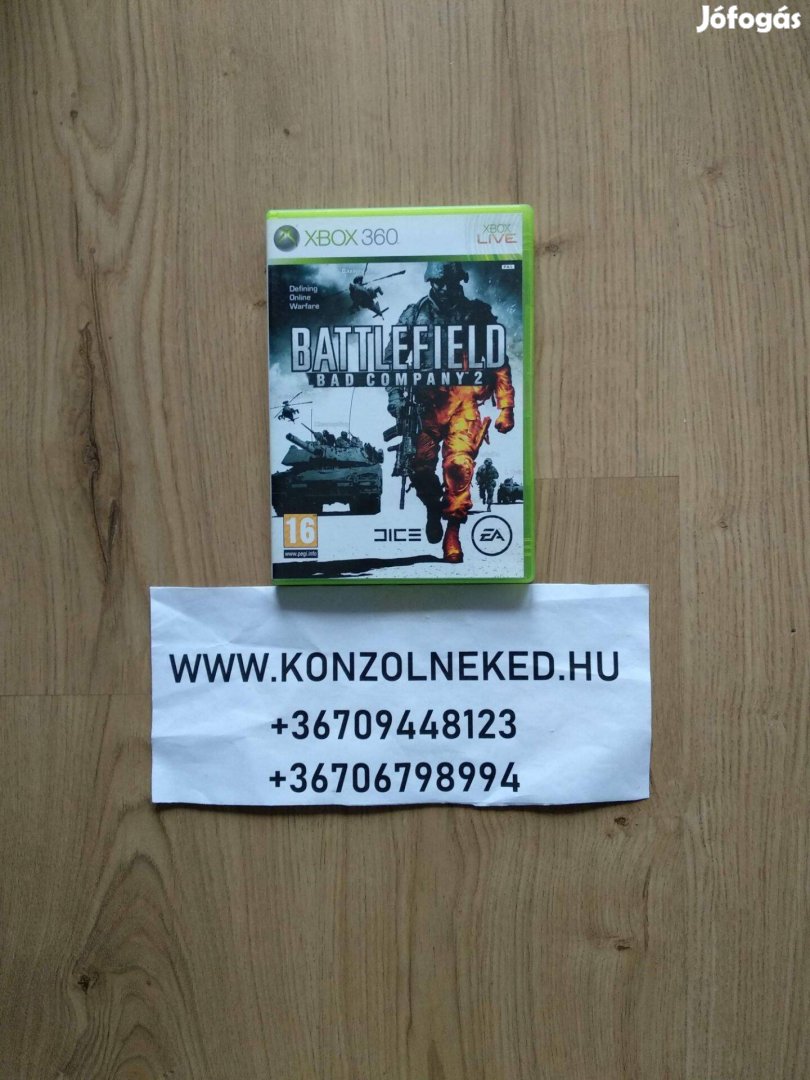 Eredeti Xbox 360 játék Battlefield Bad Company 2 Xbox One Kompatibilis