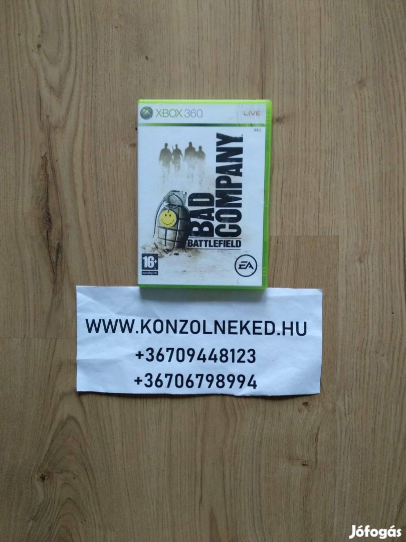 Eredeti Xbox 360 játék Battlefield Bad Company Xbox One Kompatibilis