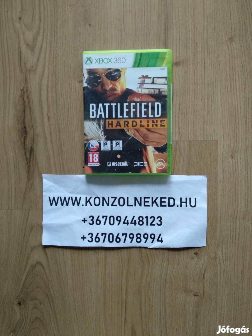 Eredeti Xbox 360 játék Battlefield Hardline