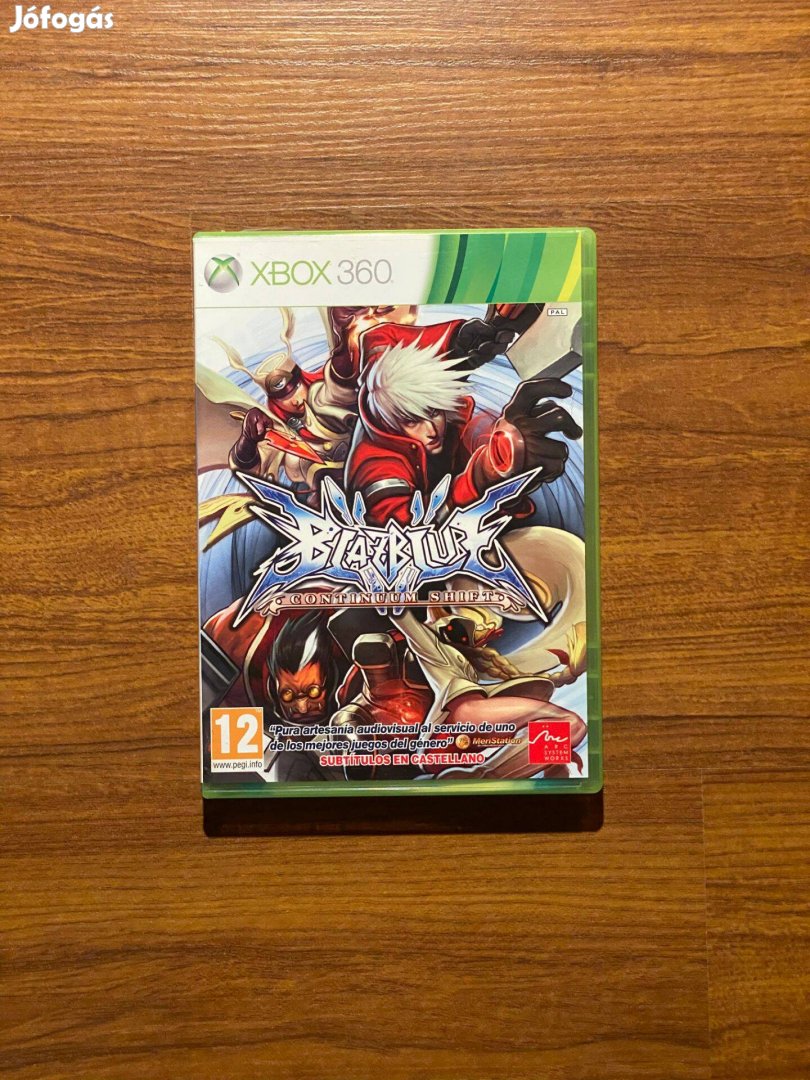 Eredeti Xbox 360 játék Blazblue Continuum Shift