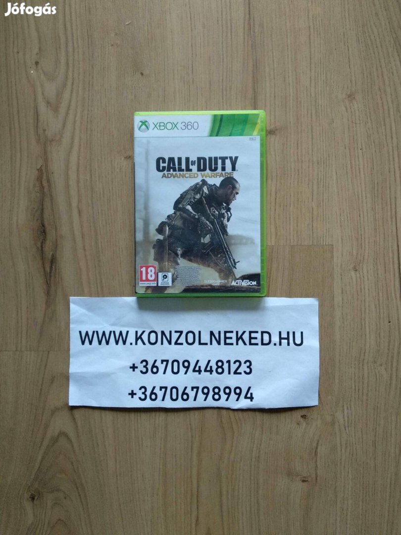 Eredeti Xbox 360 játék Call of Duty Advanced Warfare