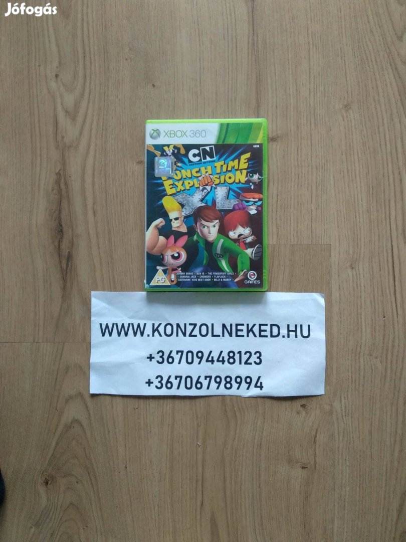 Eredeti Xbox 360 játék Cartoon Network Punch Time Explosion XL