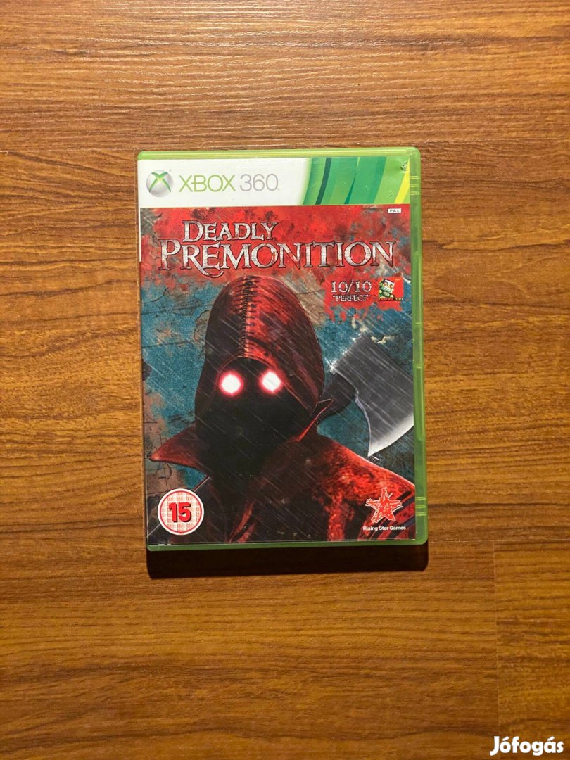 Eredeti Xbox 360 játék Deadly Premonition