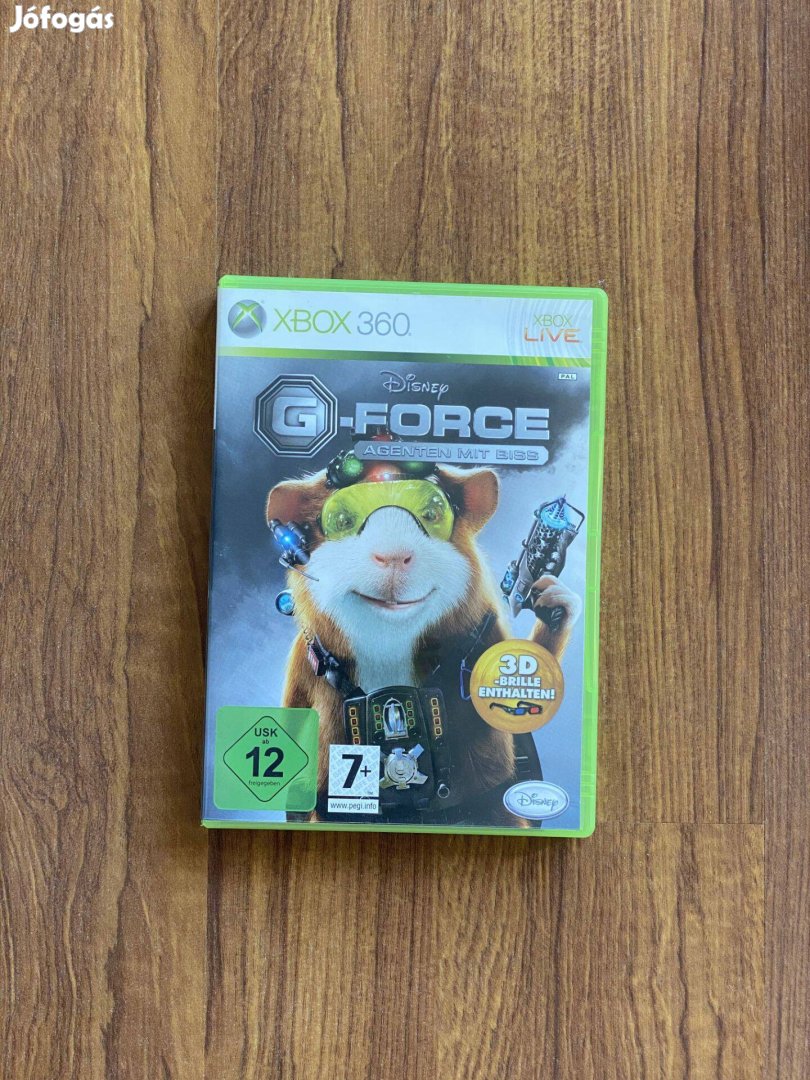Eredeti Xbox 360 játék Disney G-Force (Rágcsávók)
