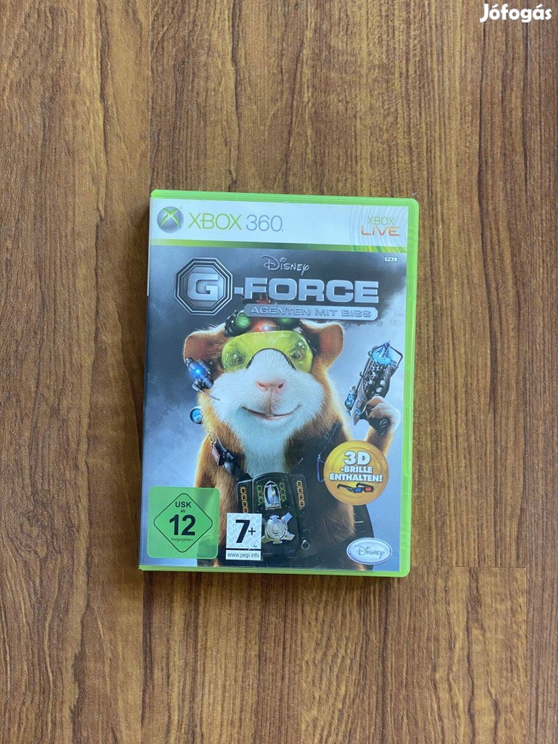 Eredeti Xbox 360 játék Disney G-Force (Rágcsávók)