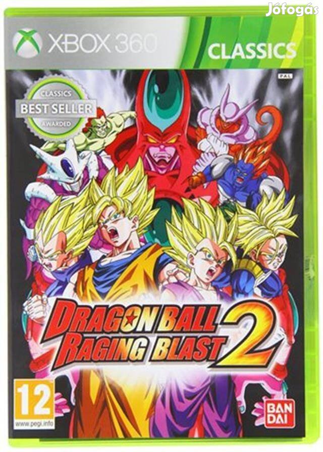 Eredeti Xbox 360 játék Dragon Ball Raging Blast 2 Classics
