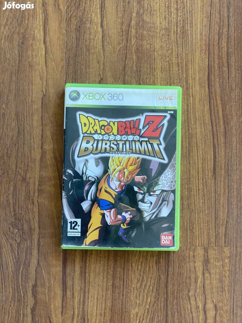 Eredeti Xbox 360 játék Dragonball Z Burstlimit