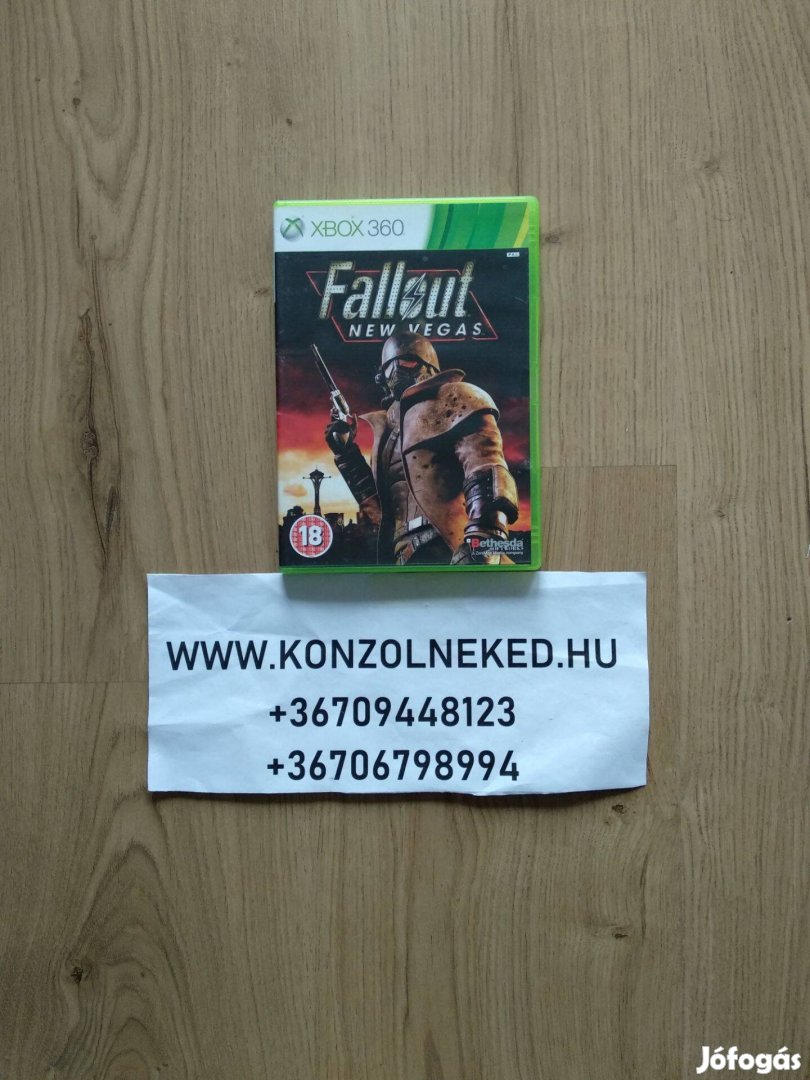 Eredeti Xbox 360 játék Fallout New Vegas Xbox One Kompatibilis