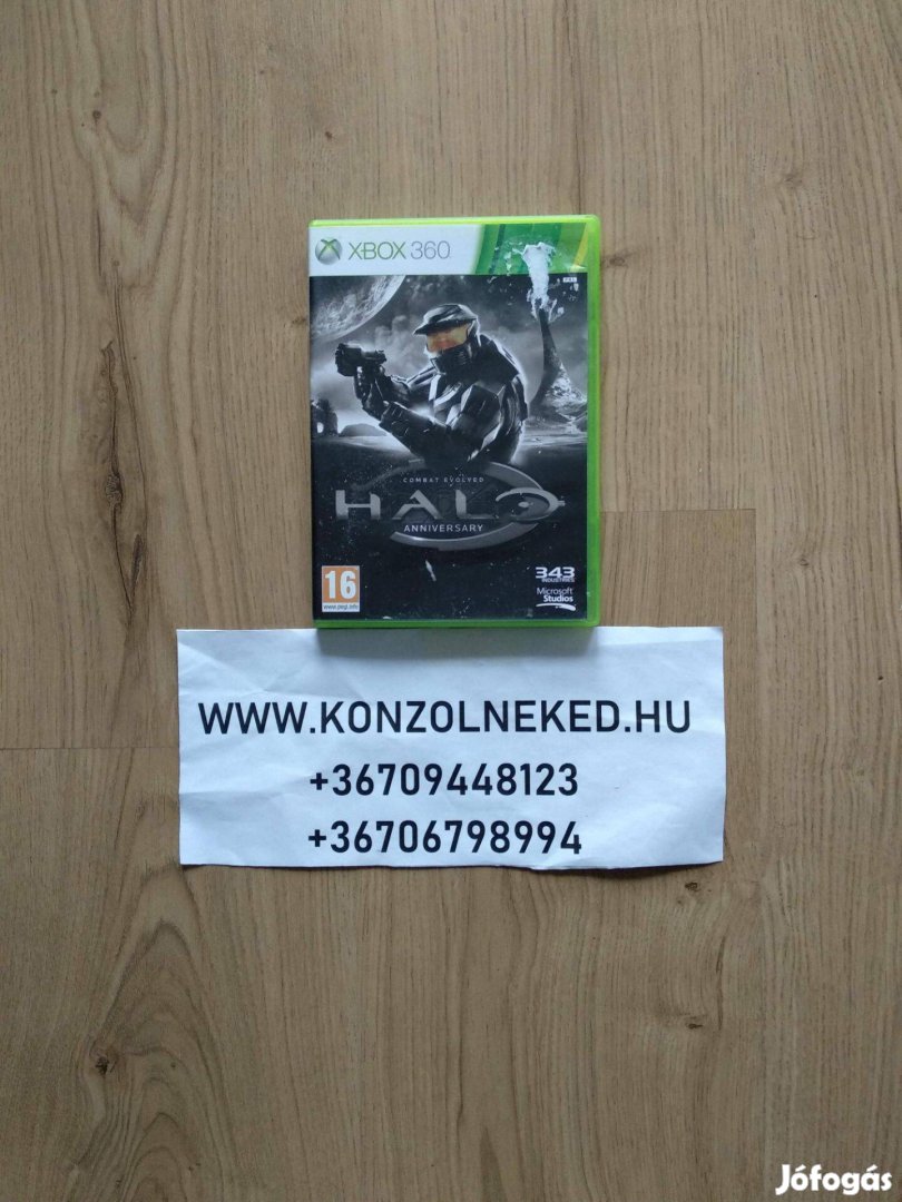 Eredeti Xbox 360 játék HALO Combat Evolved Anniversary Xbox One Kompat