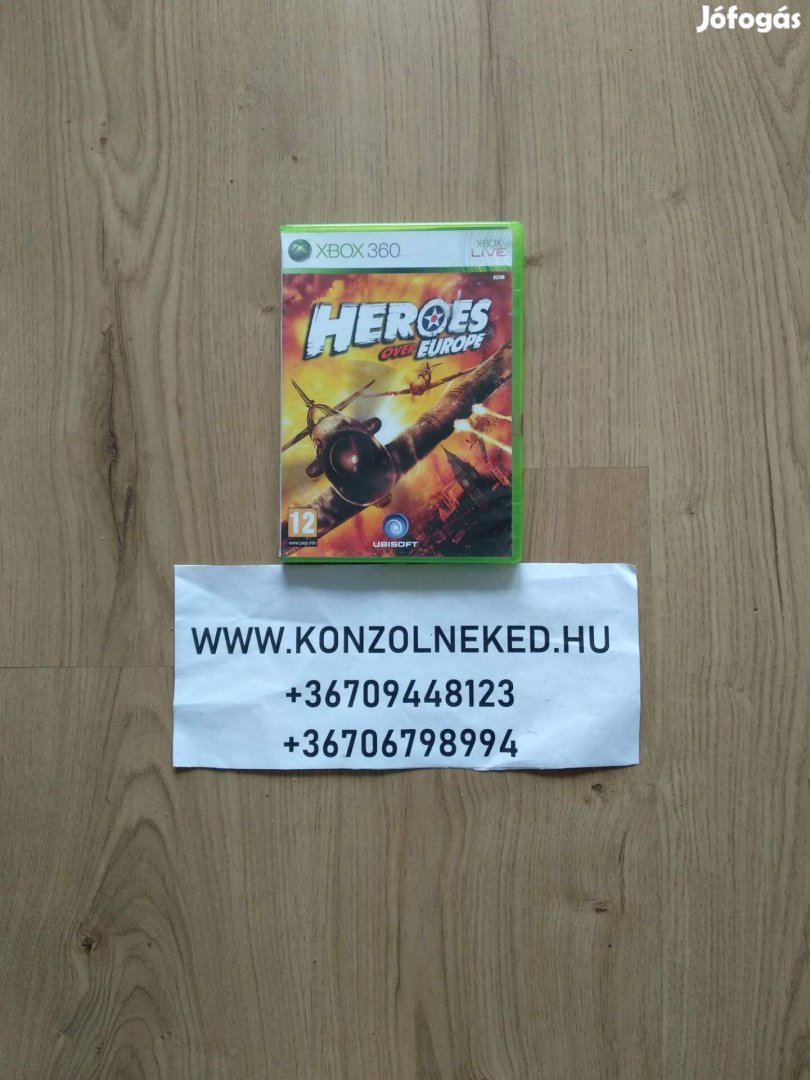 Eredeti Xbox 360 játék Heroes Over Europe