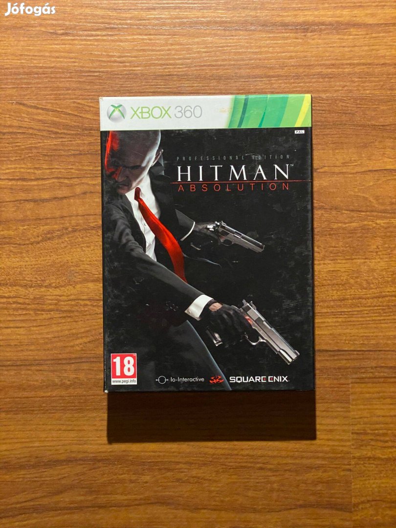 Eredeti Xbox 360 játék Hitman Absolution Professional Edition