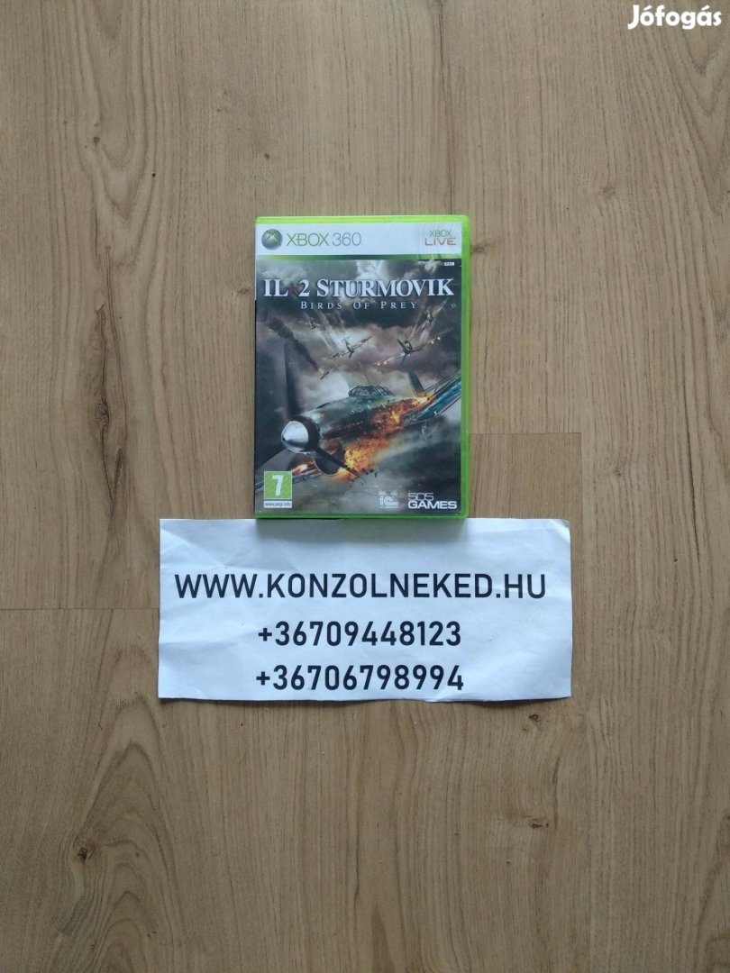 Eredeti Xbox 360 játék IL-2 Sturmovik Birds of Prey