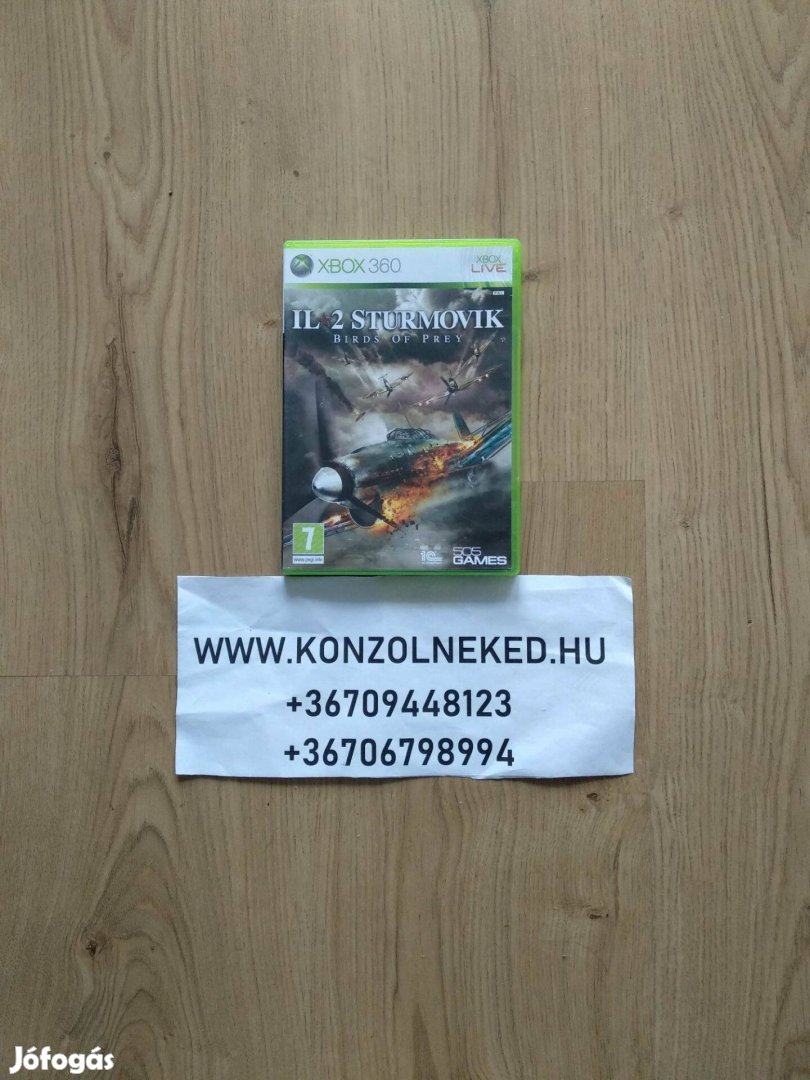 Eredeti Xbox 360 játék IL-2 Sturmovik Birds of Prey