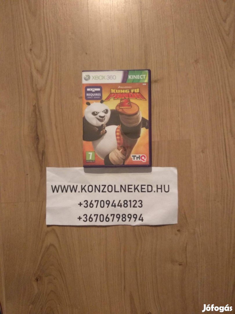 Eredeti Xbox 360 játék Kinect Kung Fu Panda 2