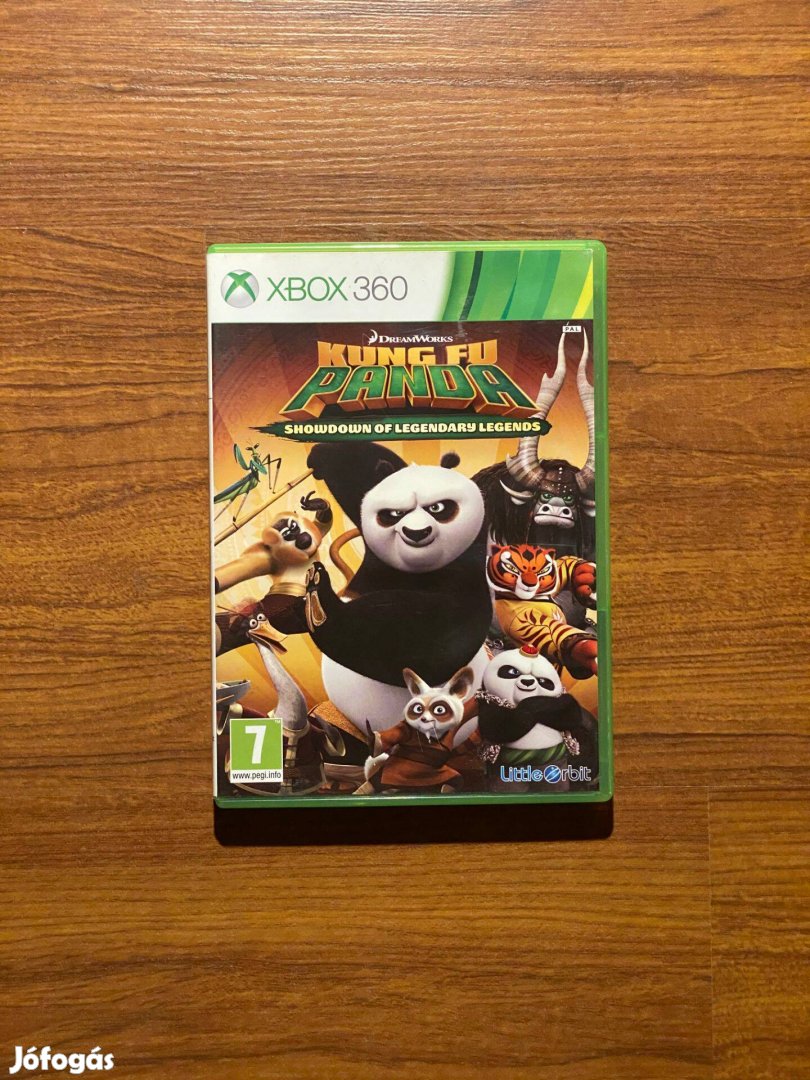 Eredeti Xbox 360 játék Kung Fu Panda Showdown of Legendary Legends