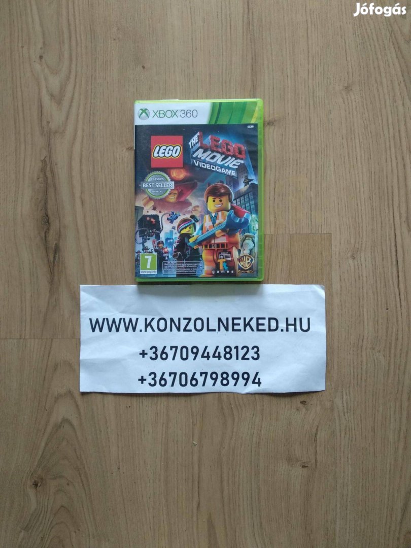 Eredeti Xbox 360 játék LEGO Movie Videogame