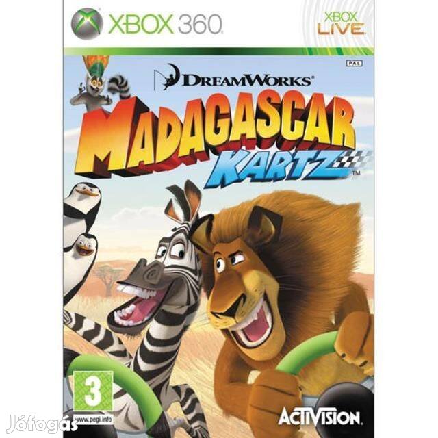 Eredeti Xbox 360 játék Madagascar Kartz