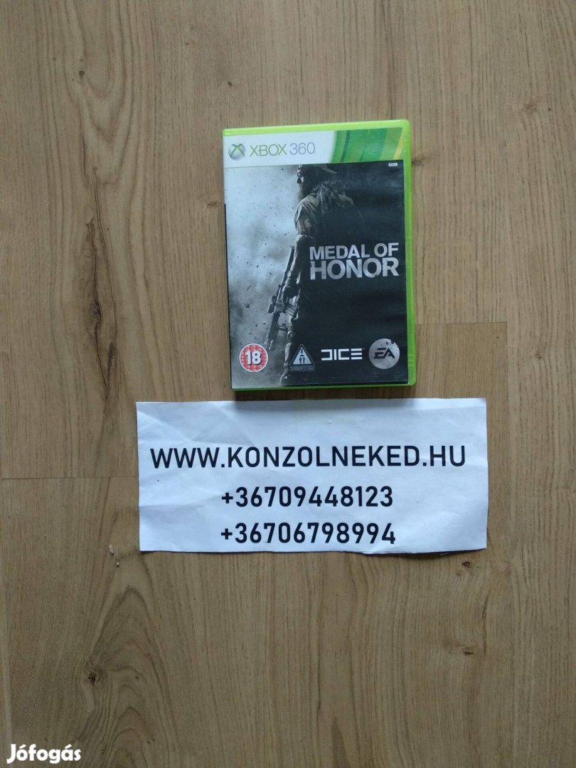 Eredeti Xbox 360 játék Medal of Honor