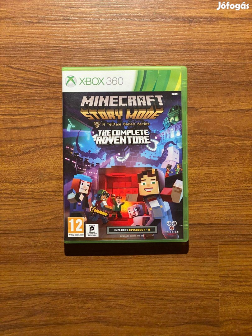 Eredeti Xbox 360 játék Minecraft Story Mode The Complete Adventure