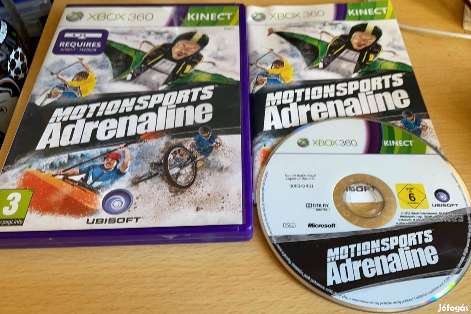 Eredeti Xbox 360 játék Motionsports Adrenaline