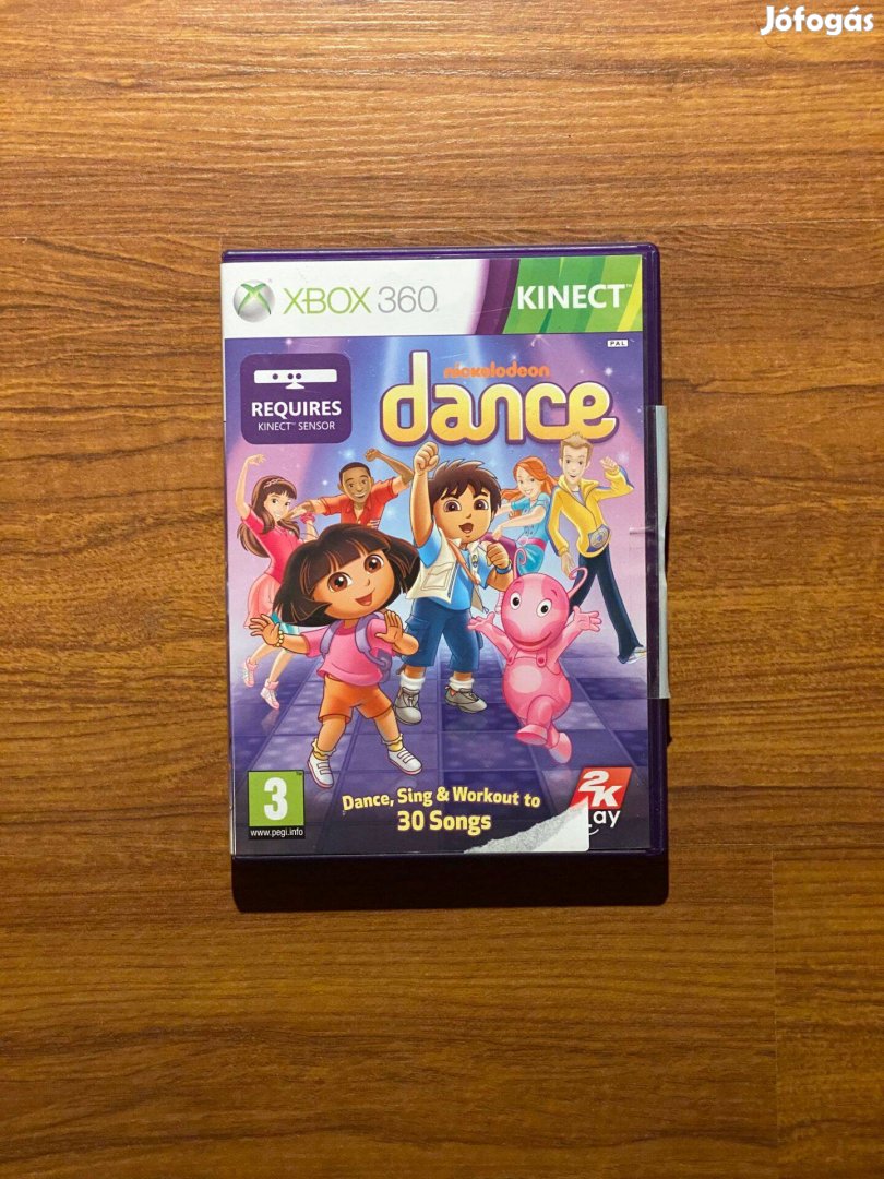 Eredeti Xbox 360 játék Nickelodeon Dance