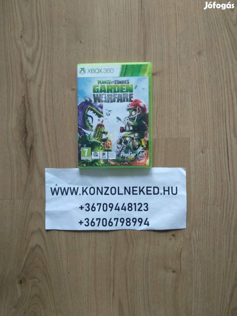 Eredeti Xbox 360 játék Plants vs. Zombies Garden Warfare