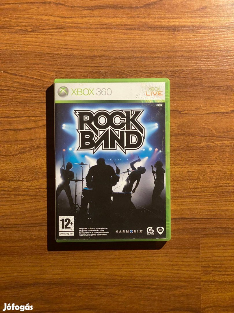 Eredeti Xbox 360 játék Rock Band