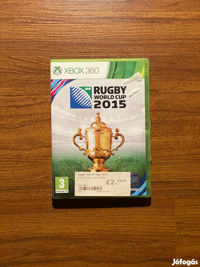 Eredeti Xbox 360 játék Rugby World Cup 2015