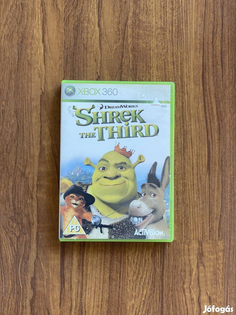 Eredeti Xbox 360 játék Shrek the Third