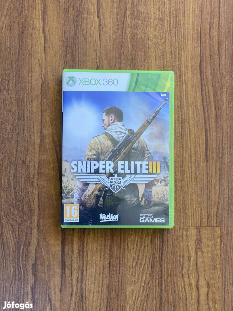 Eredeti Xbox 360 játék Sniper Elite III