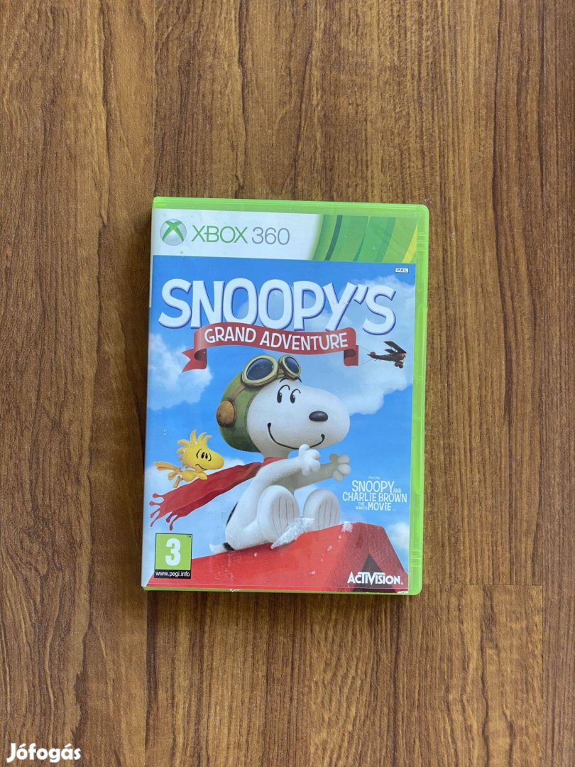 Eredeti Xbox 360 játék Snoopy's Grand Adventure