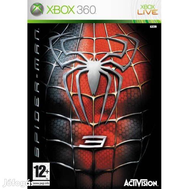 Eredeti Xbox 360 játék Spider-Man 3