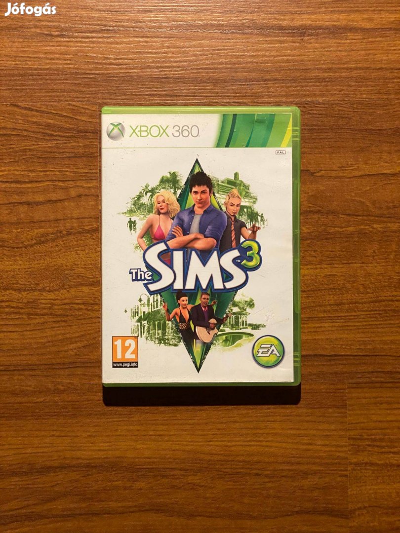 Eredeti Xbox 360 játék The Sims 3