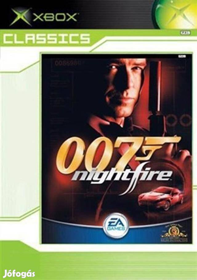 Eredeti Xbox Classic játék 007 Nightfire