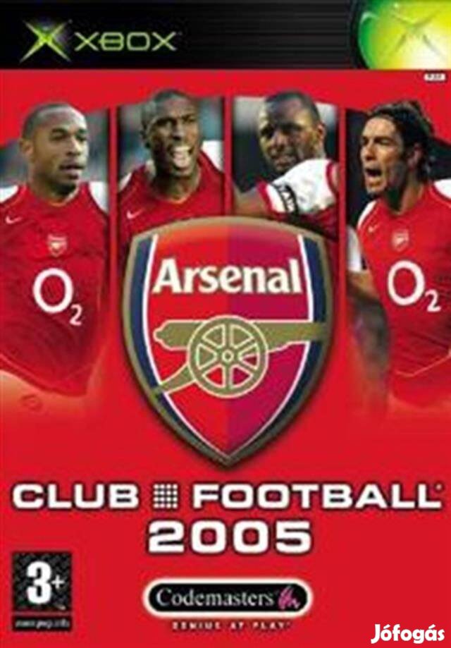 Eredeti Xbox Classic játék Arsenal Club Football