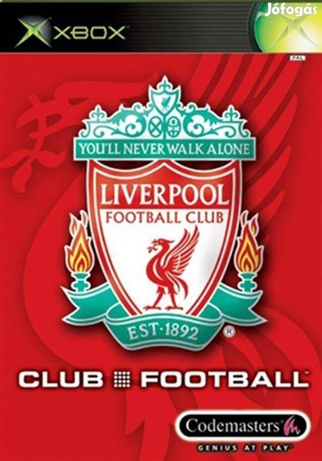 Eredeti Xbox Classic játék Club Football Liverpool 0304