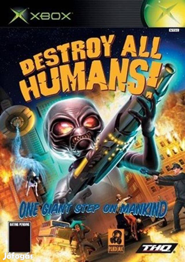 Eredeti Xbox Classic játék Destroy All Humans