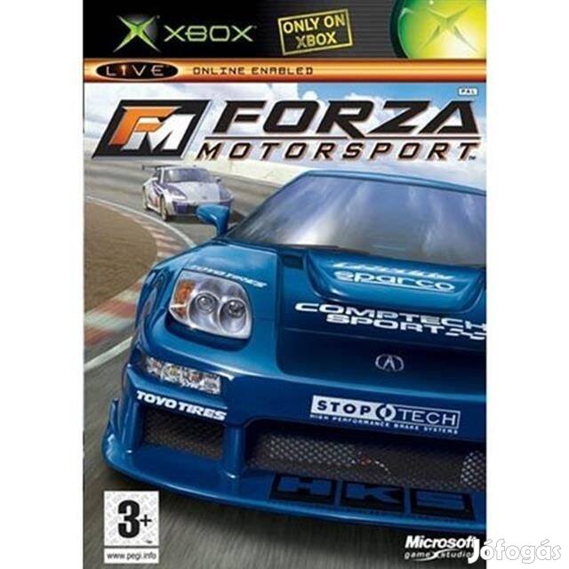 Eredeti Xbox Classic játék Forza Motorsport