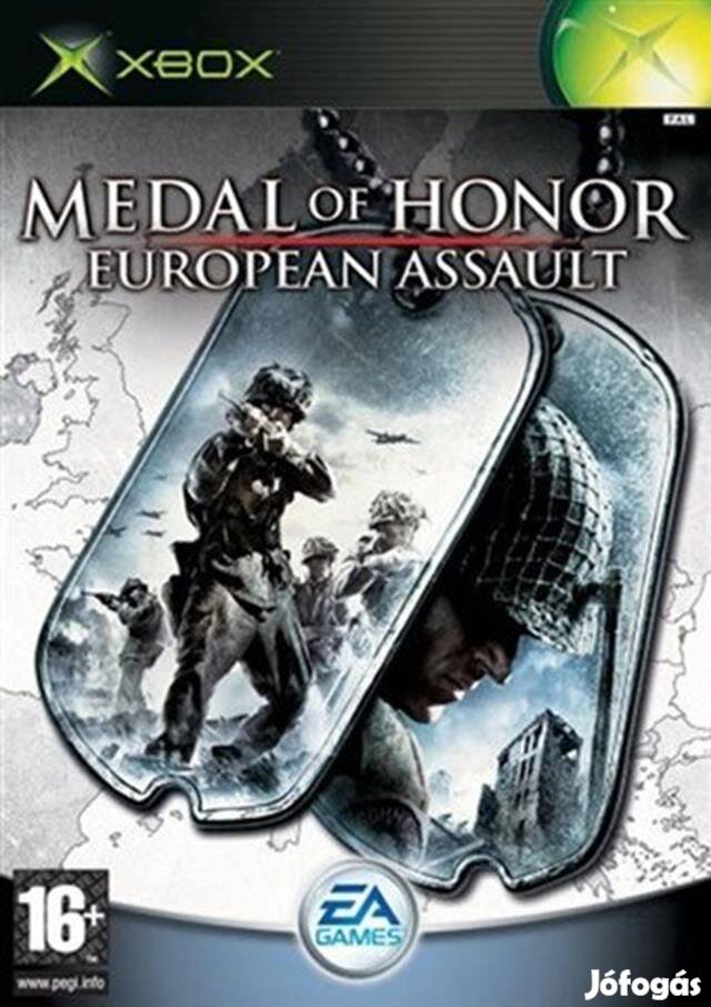 Eredeti Xbox Classic játék Medal of Honor - European Assault