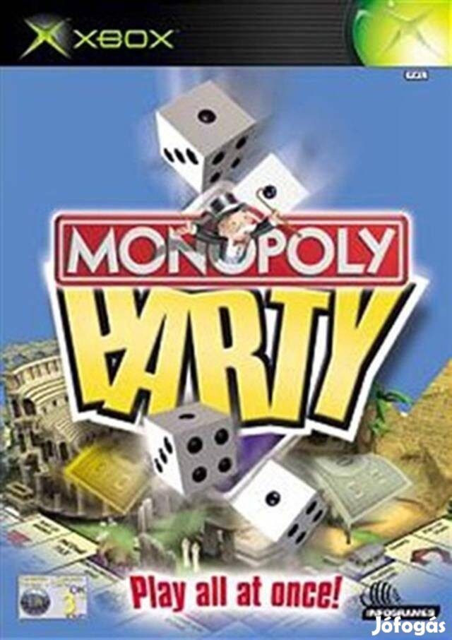 Eredeti Xbox Classic játék Monopoly Party