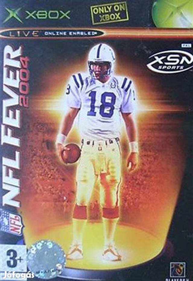 Eredeti Xbox Classic játék NFL Fever 2004