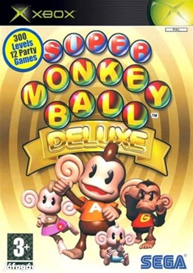 Eredeti Xbox Classic játék Super Monkey Ball Deluxe