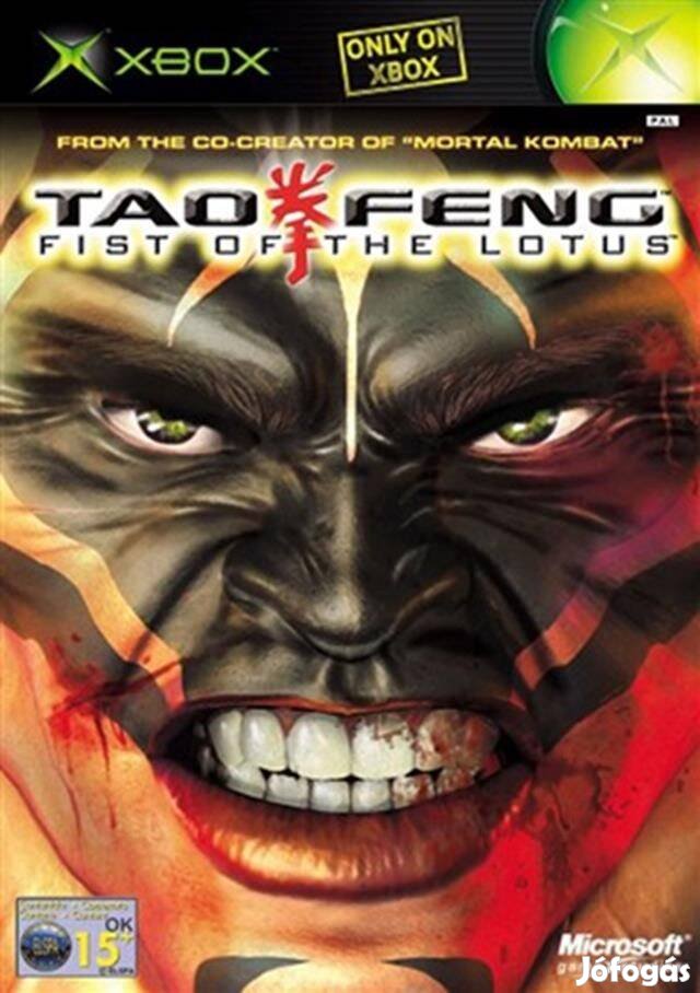 Eredeti Xbox Classic játék Tao Feng - Fist Of The Lotus