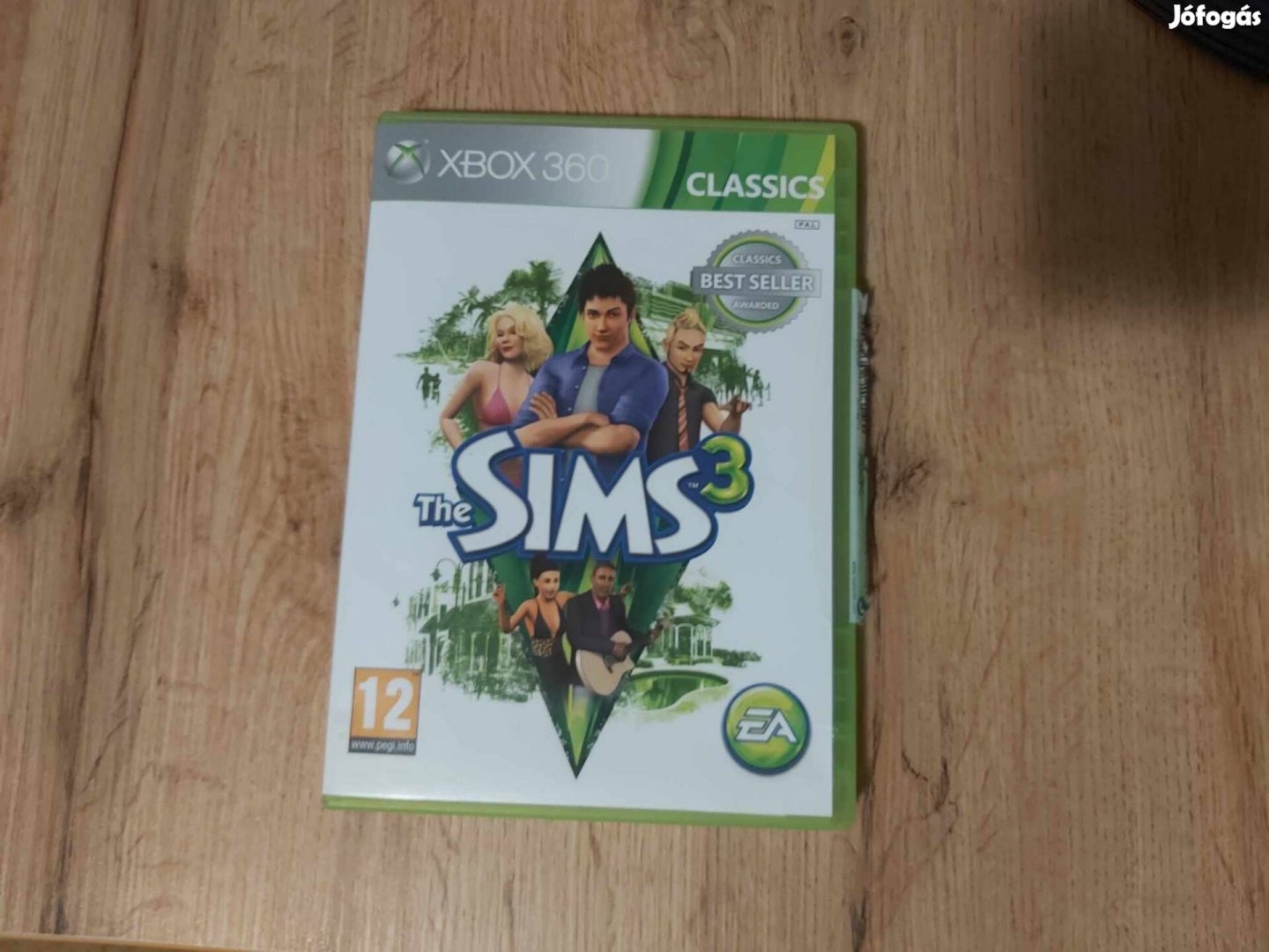 Eredeti Xbox The 360 Sims 3 Játéklemez 