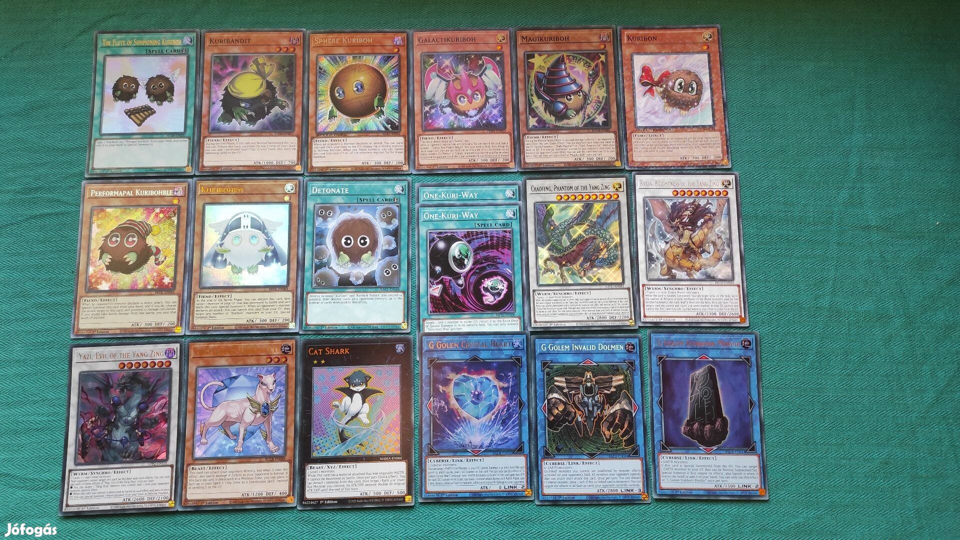 Eredeti Yugioh Kuriboh csomag