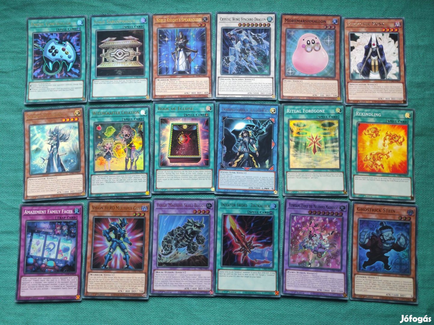 Eredeti Yugioh! kártyacsomag 7