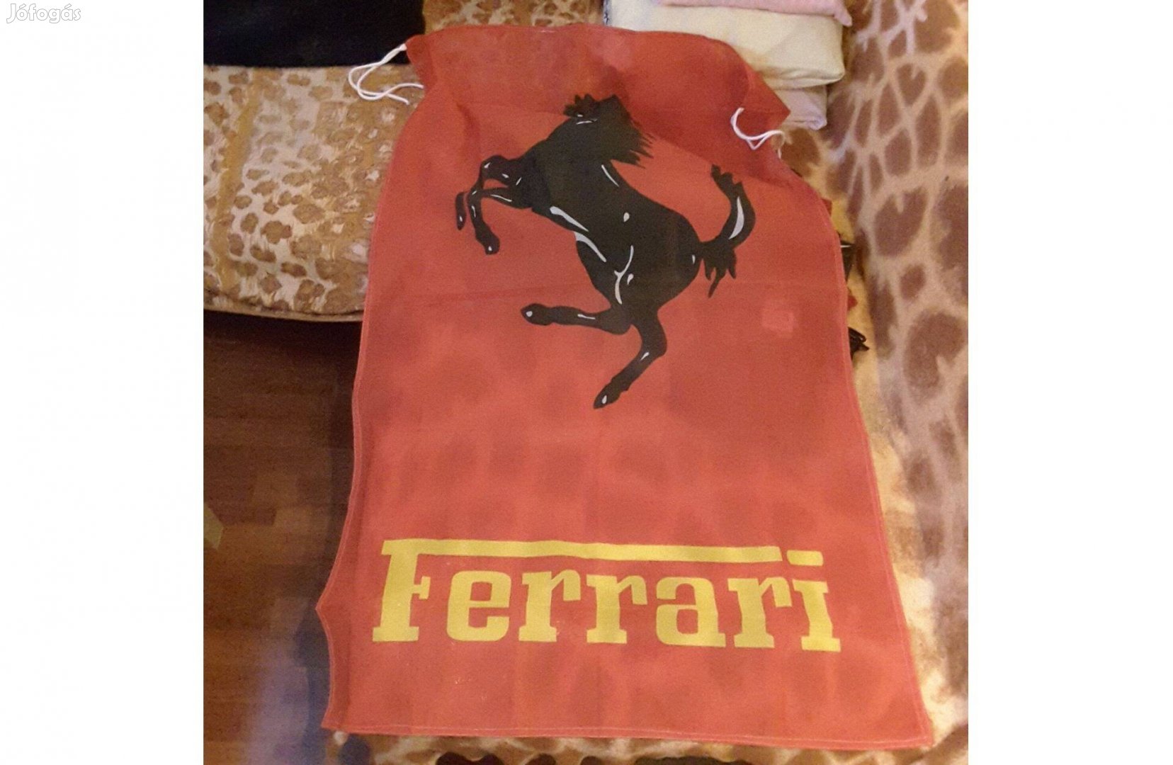 Eredeti, nagyméretű Ferrari nejlon molinó Formula 1 / Forma 1 / F1